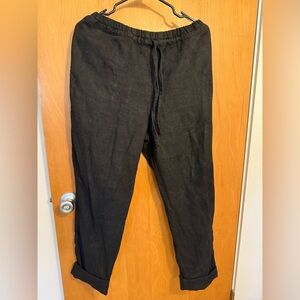 NotPerfectLinen Athens heavyweight linen pants size M/L